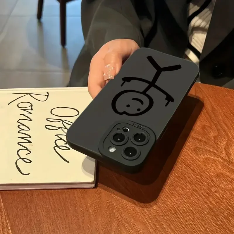 Милый мультяшный матовый силик – обзор и цена Apple Iphone 15