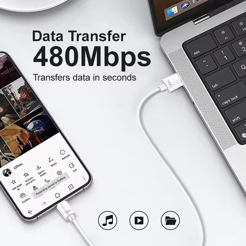 Кабель USB Type C для быстрой  – обзор и цена Huawei Nova 12