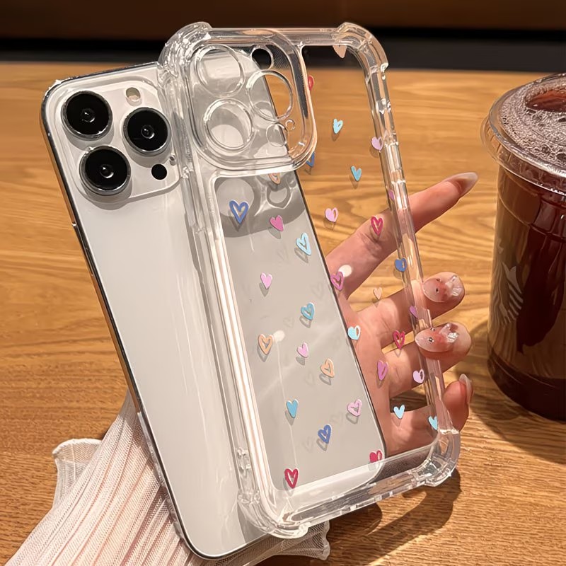 Прозрачный чехол-бампер с разн – обзор и цена Apple Iphone 15