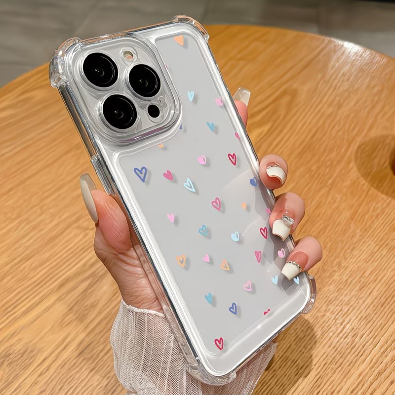 Прозрачный чехол-бампер с разн – обзор и цена Apple Iphone 15